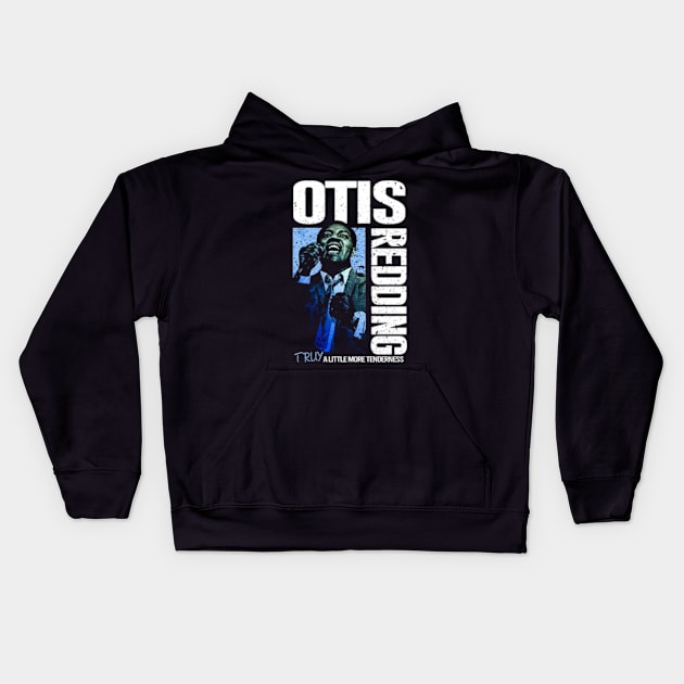 OTIS REDDING Kids Hoodie by FaustinoBradt